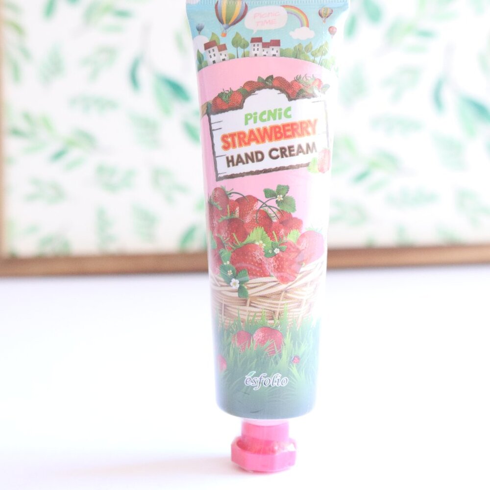 esfolio | Picnic Strawberry Korean Hand Cream Moisturizing NWT | 2.02 fl oz